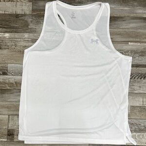 Under Armour Men's White Athletic Tank Top